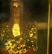 Gustav Klimt pallas athena oil